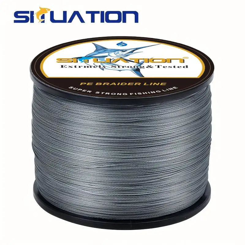 Braided Fishing Line Four Strand PE Wear Resistant