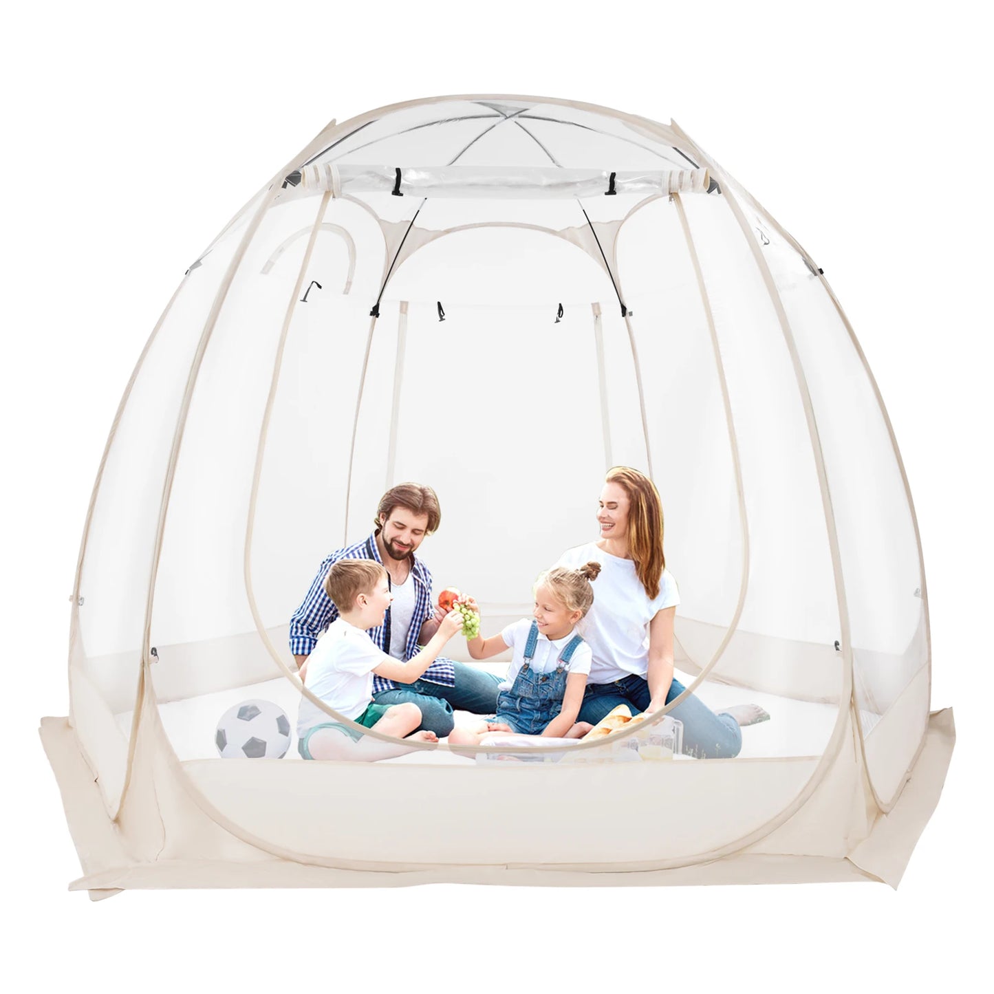 Clear Pop Up Bubble Tent For Outdoor Gardens And Backyards