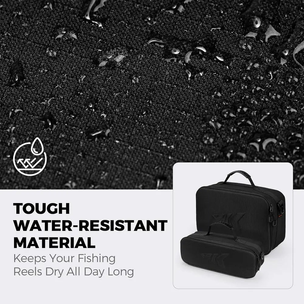 Fishing Case With Adjustable Dividers, Rigid Loadmaster Frame, Waterproof