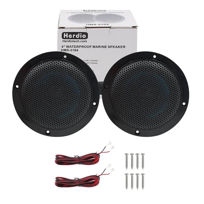 Herdio 160W In Wall Waterproof Ceiling Speaker Surround Sound