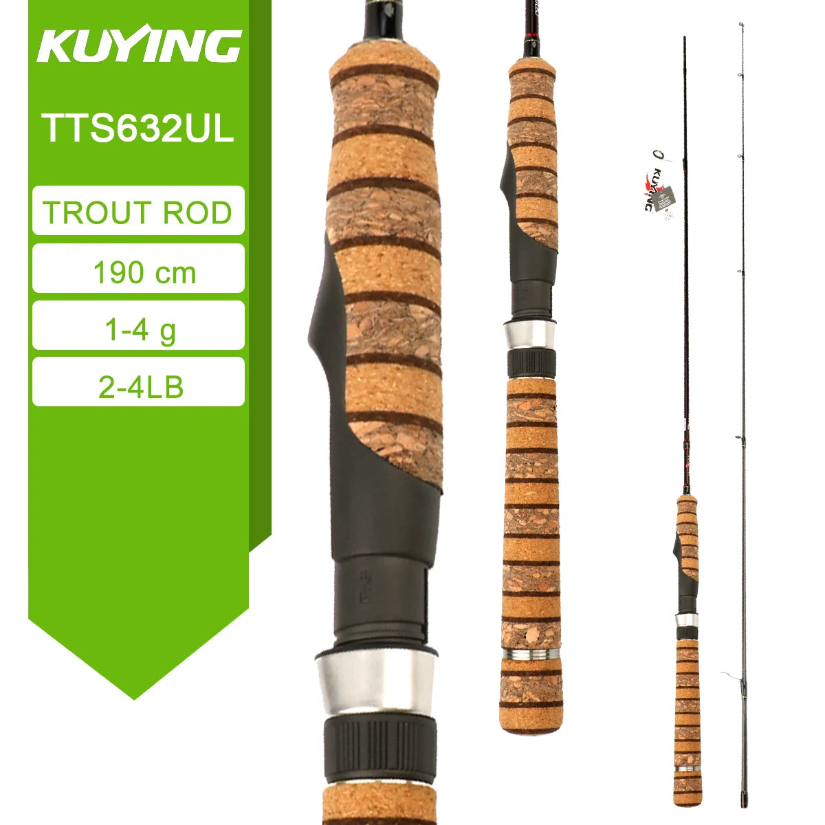 Kuying Teton Spinning Casting Rod For Lures Fuji Parts
