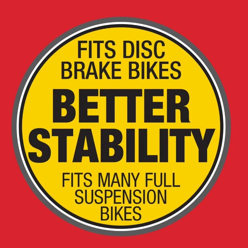 Rear Mounted Bicycle Kickstand For Disc Brake Mounts