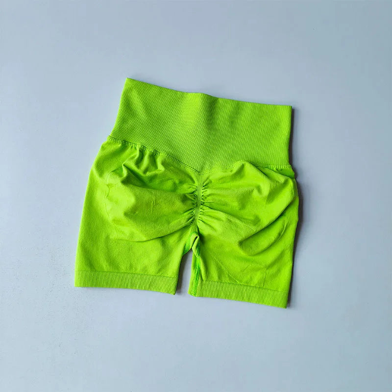 SKINOFSKIN Hip Lifting Sports Shorts For Women High Waist