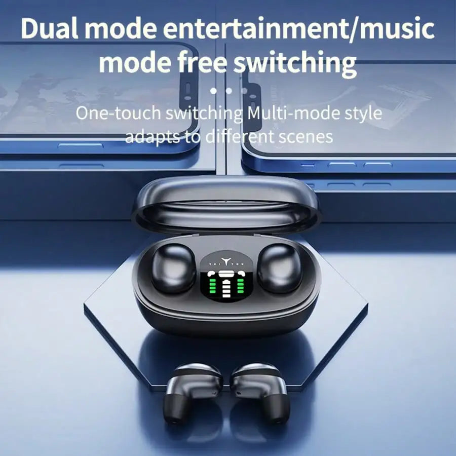 VIKEFON Wireless Over Ear Headphones with Active Noise Cancellation