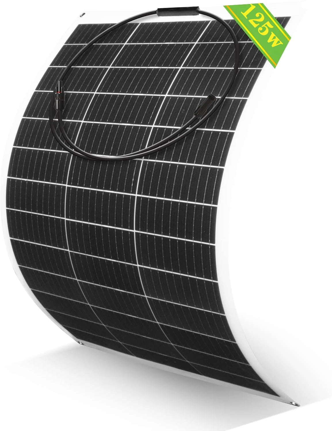 JINGYANGPV 125W Flexible Monocrystalline Solar Panel For 12V 24V Systems