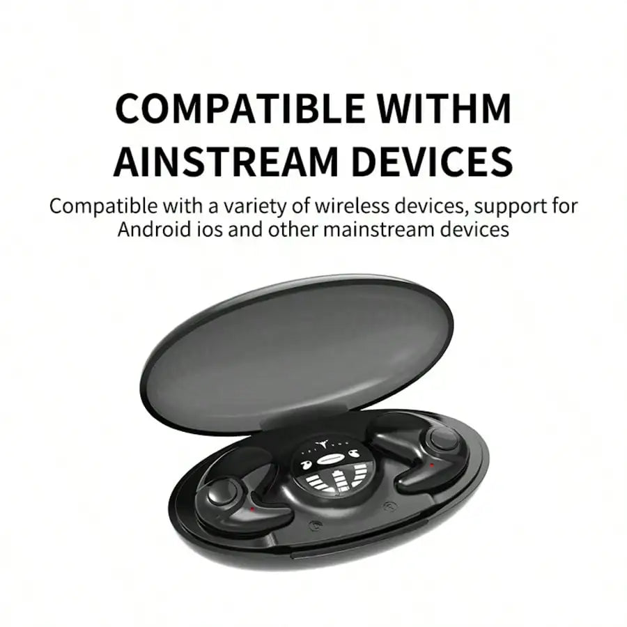 VIKEFON Comfort Side Sleeping In Ear Headphones Wireless Earphones