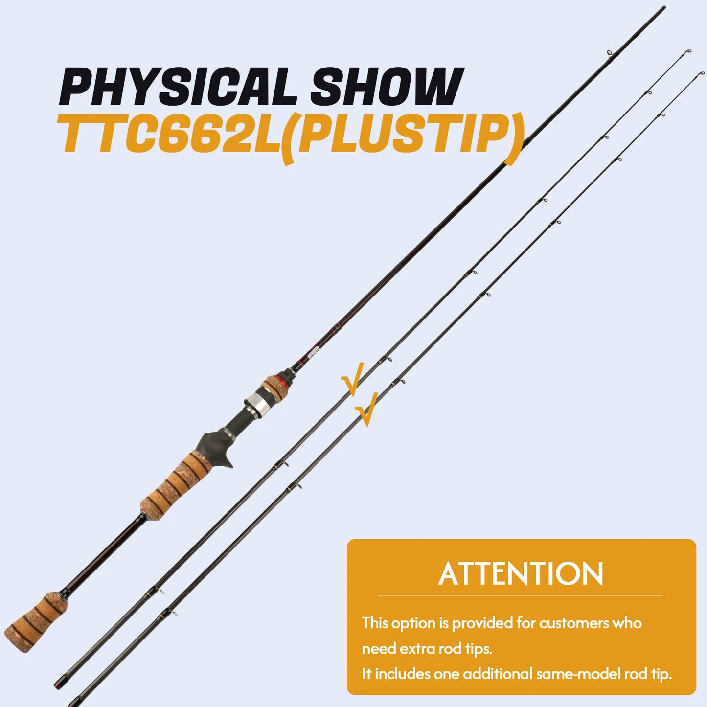 Kuying Carbon Fishing Rod For Casting And Spinning
