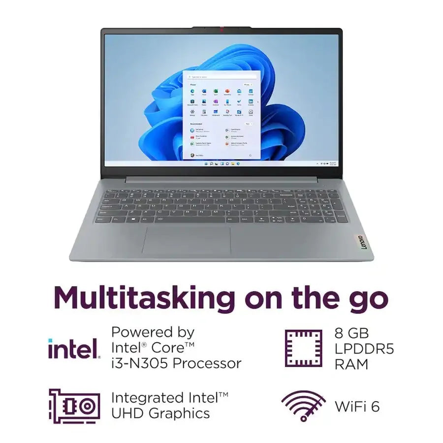 Lenovo IdeaPad Slim 3i Intel Core Laptop With Windows 11