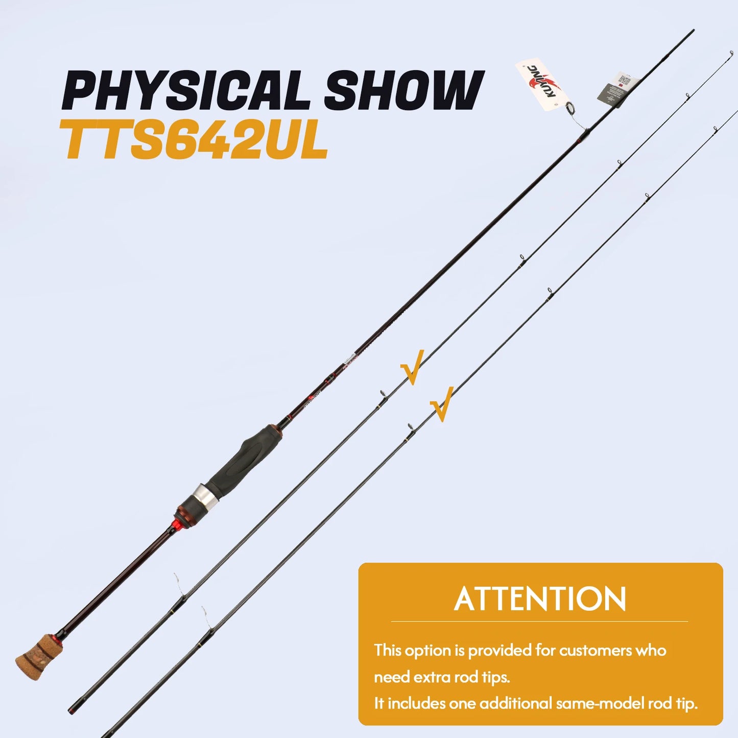 Kuying Carbon Fishing Rod For Casting And Spinning