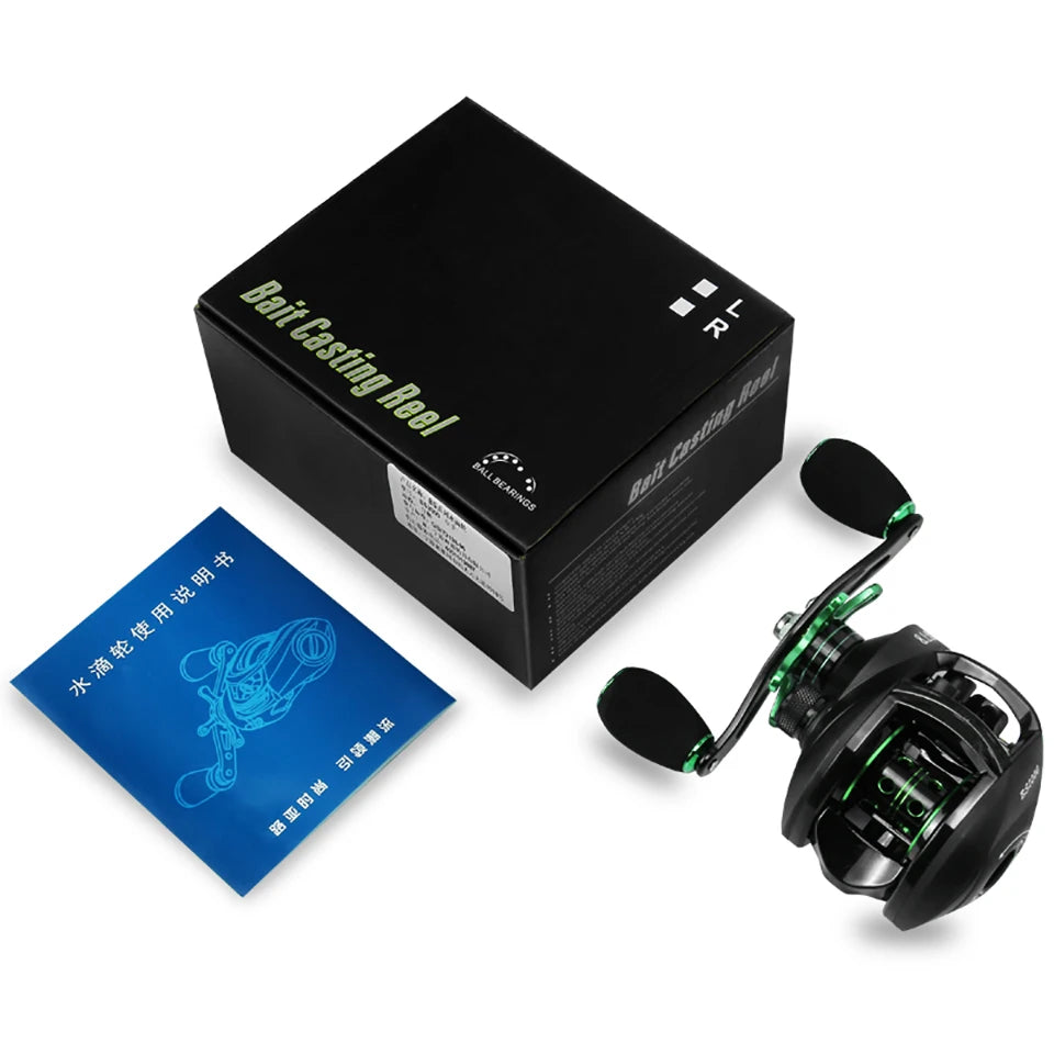 LINNHUE BS2000 Baitcasting Reel 8.1 To 1 Gear Ratio Saltwater