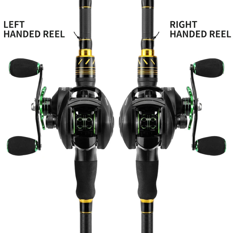 LINNHUE BS2000 Baitcasting Reel 8.1 To 1 Gear Ratio Saltwater