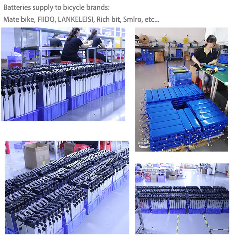ACEBEI-POWER Folding E-Bike Battery 48V 14Ah for Samebike