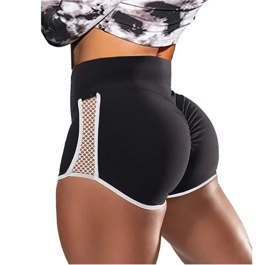 Women High Waist QuickDry Sport Shorts For Yoga And Run