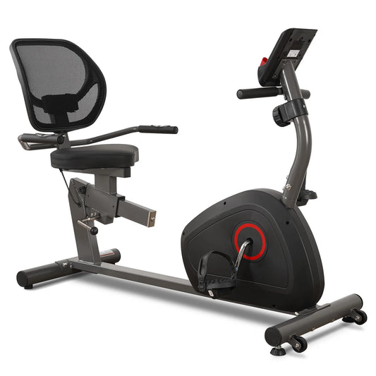 Recumbent Exercise Bike For Home Eight Levels Quiet Seat