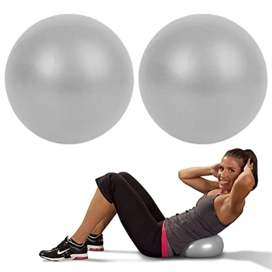 Mini Pilates Yoga Balls 2 Pack Anti Burst Exercise Balls