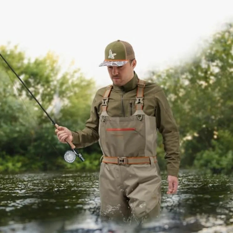 Immerse Men Waterproof Breathable Chest Waders For Fishing