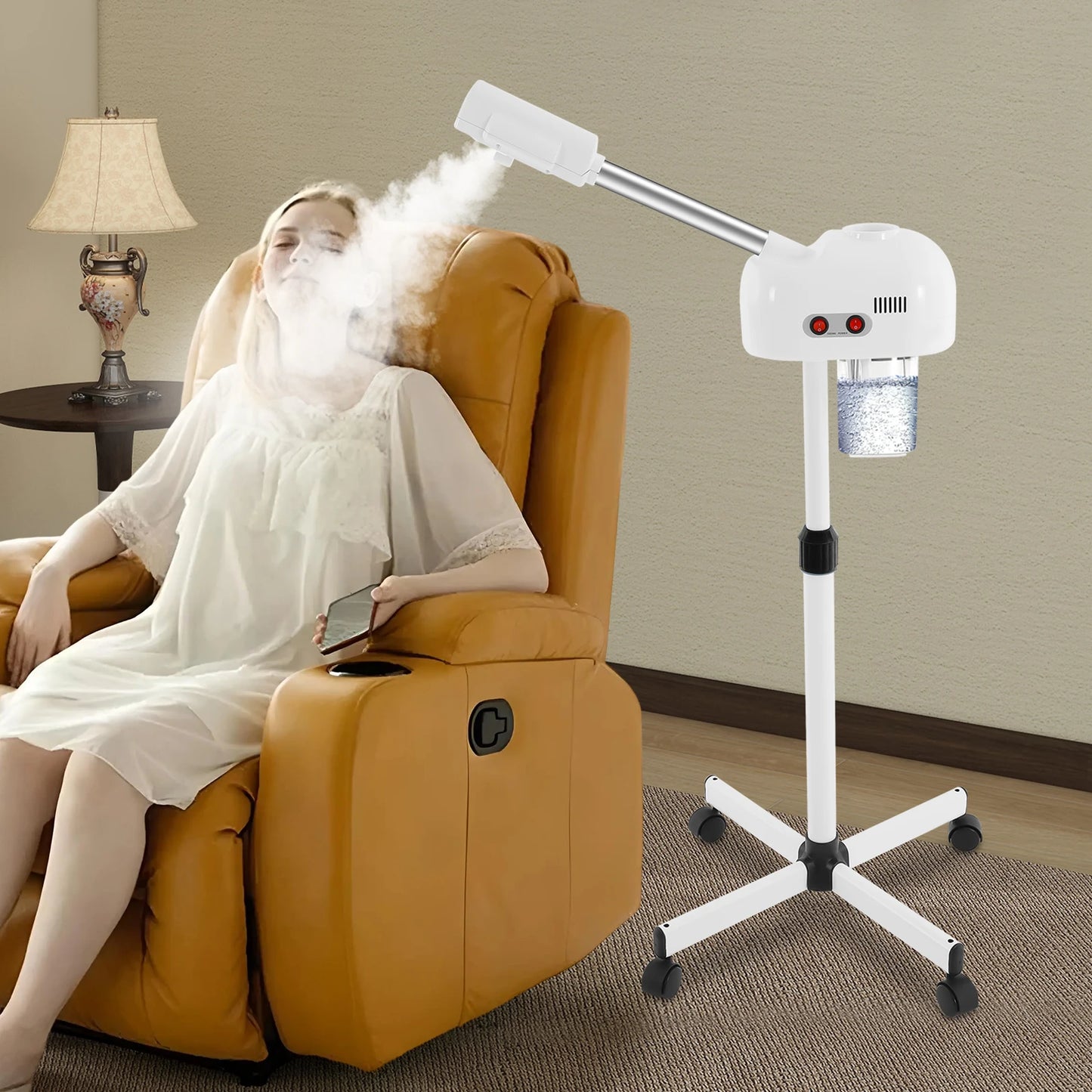 Hot Mist Facial Steamer Multifunctional Skin Care Tool for Home
