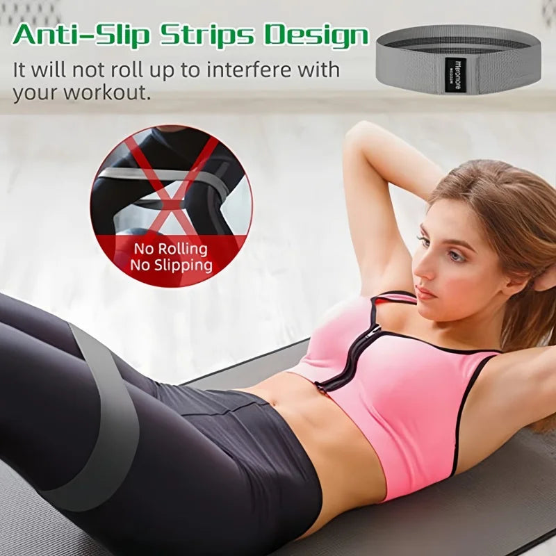 Booty Band Set Of 3 Resistance Bands For Glutes And Thighs Workout