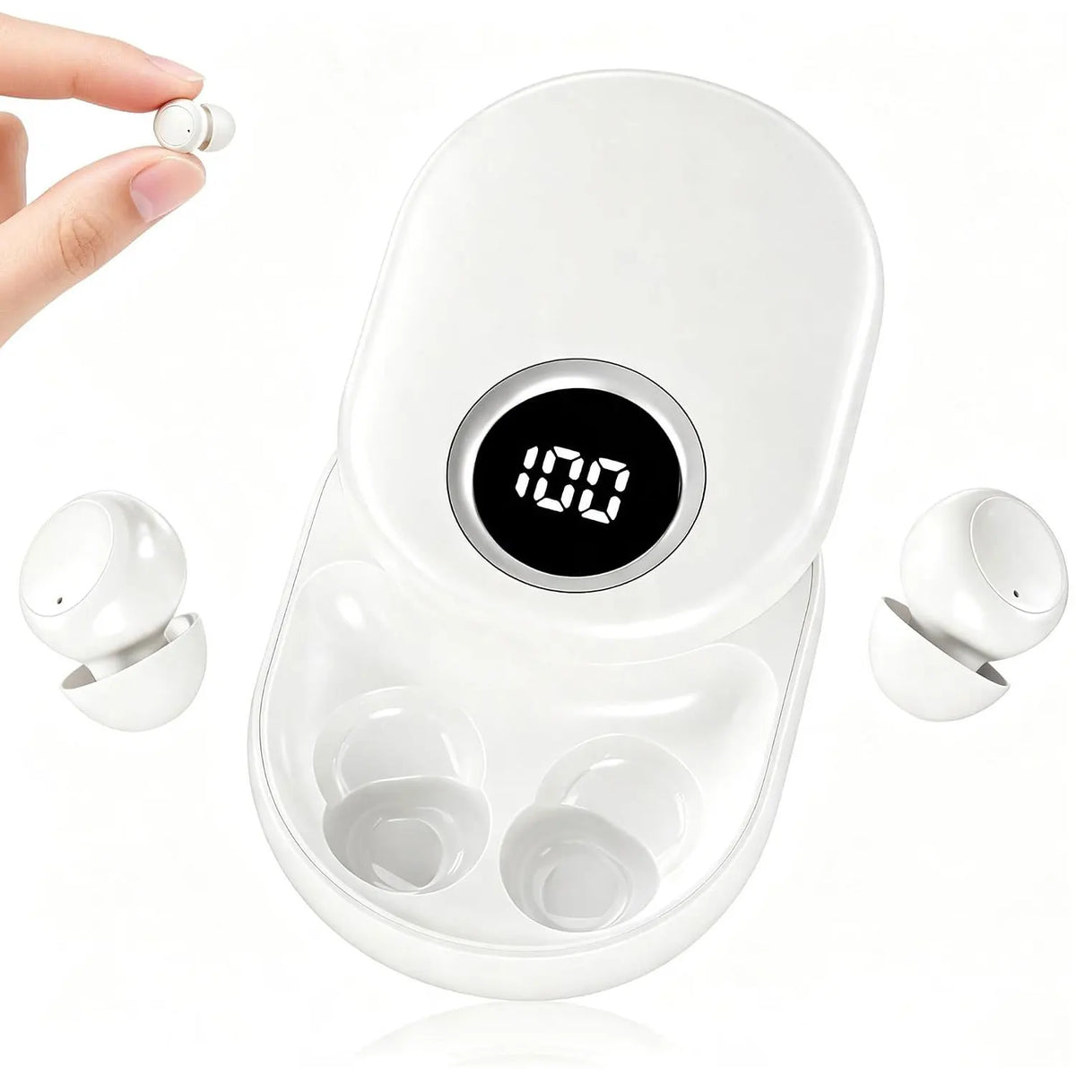 INSONIXN Invisible Wireless Bluetooth Earbuds for Sleep and Music