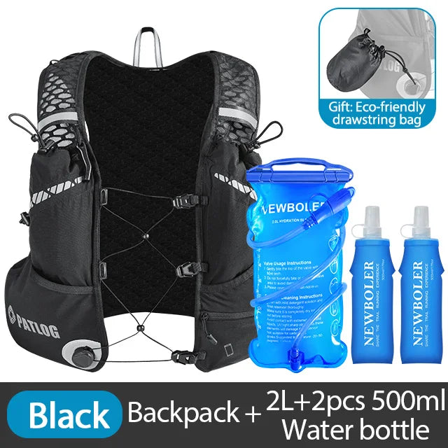 Breathable Hydration Vest Backpack For Trail Running And Cycling