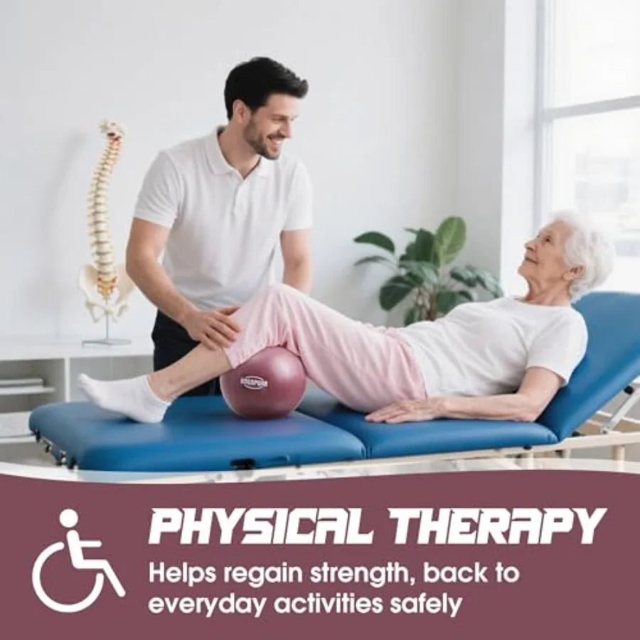 Mini Pilates Ball Anti Burst For Stretching And Core Strength