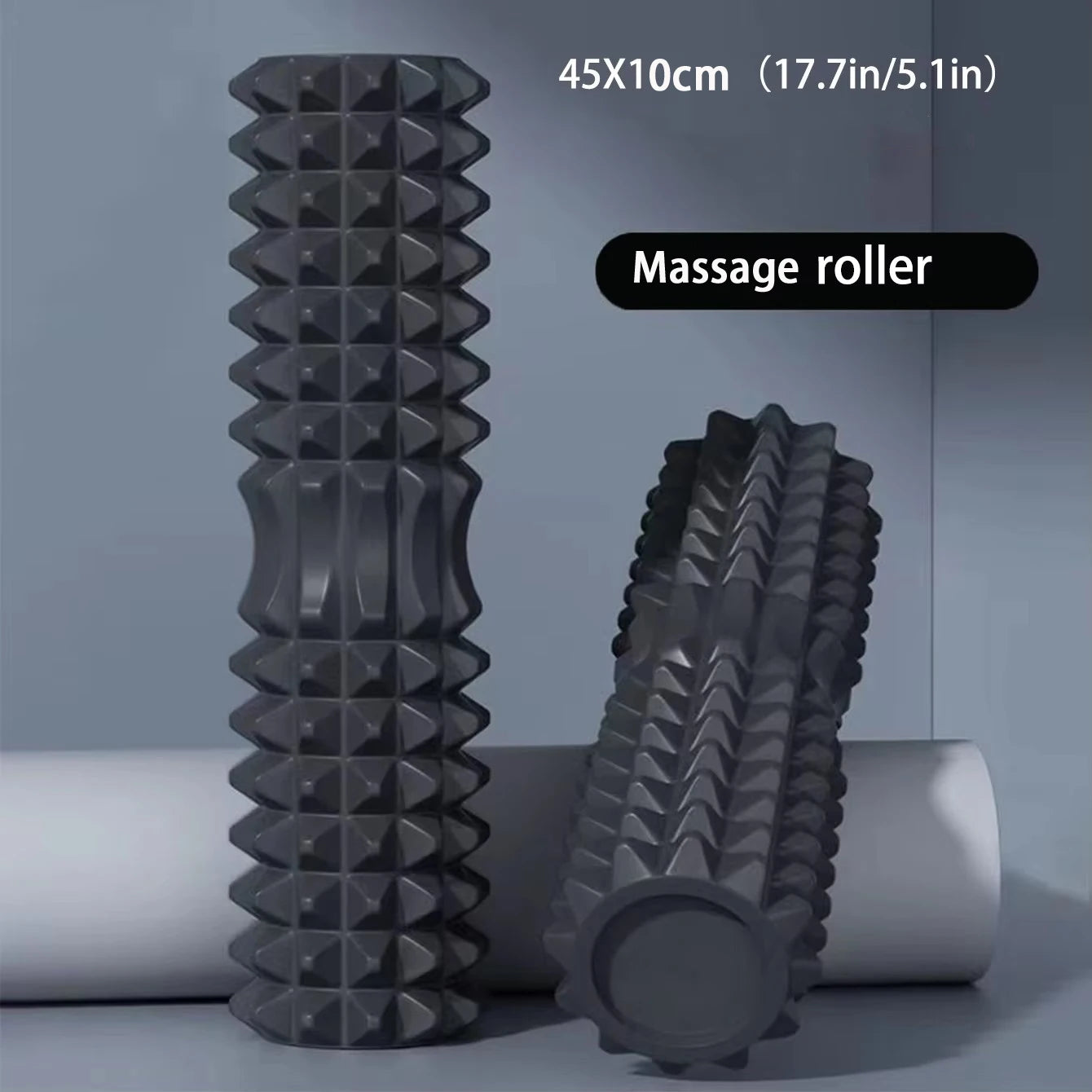 Yoga Foam Roller And Block Set For Deep Tissue Massage