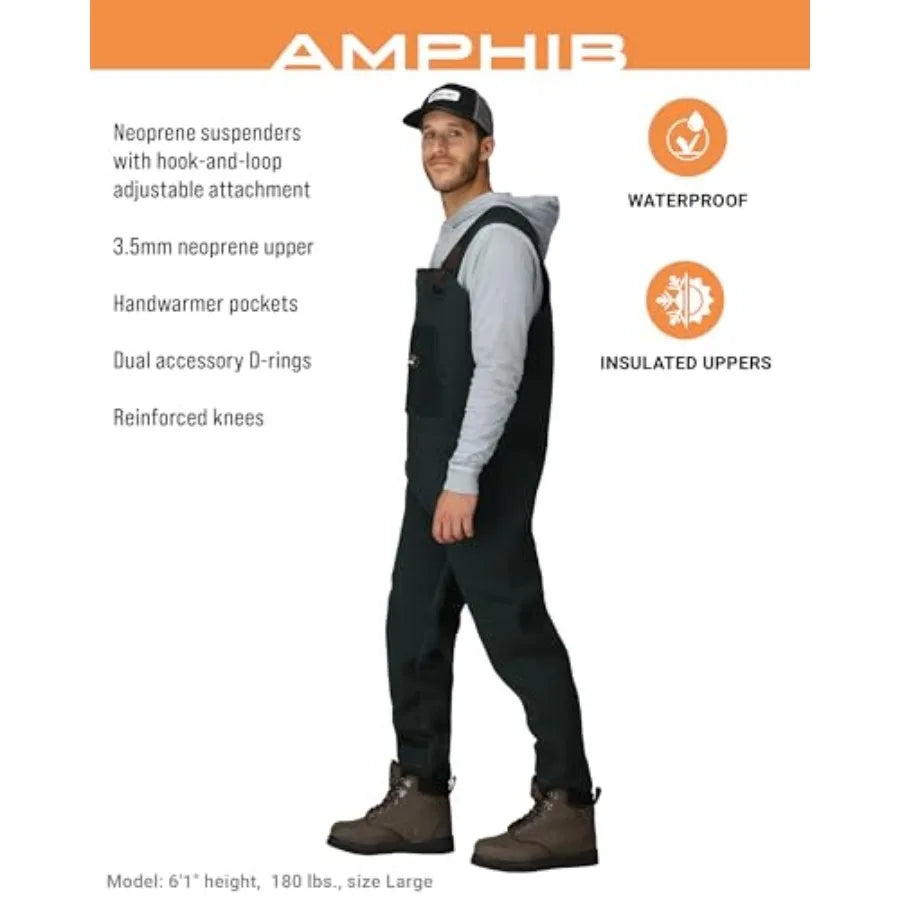 Men's Amphib Stockingfoot Neoprene Chest Wader For Fishing