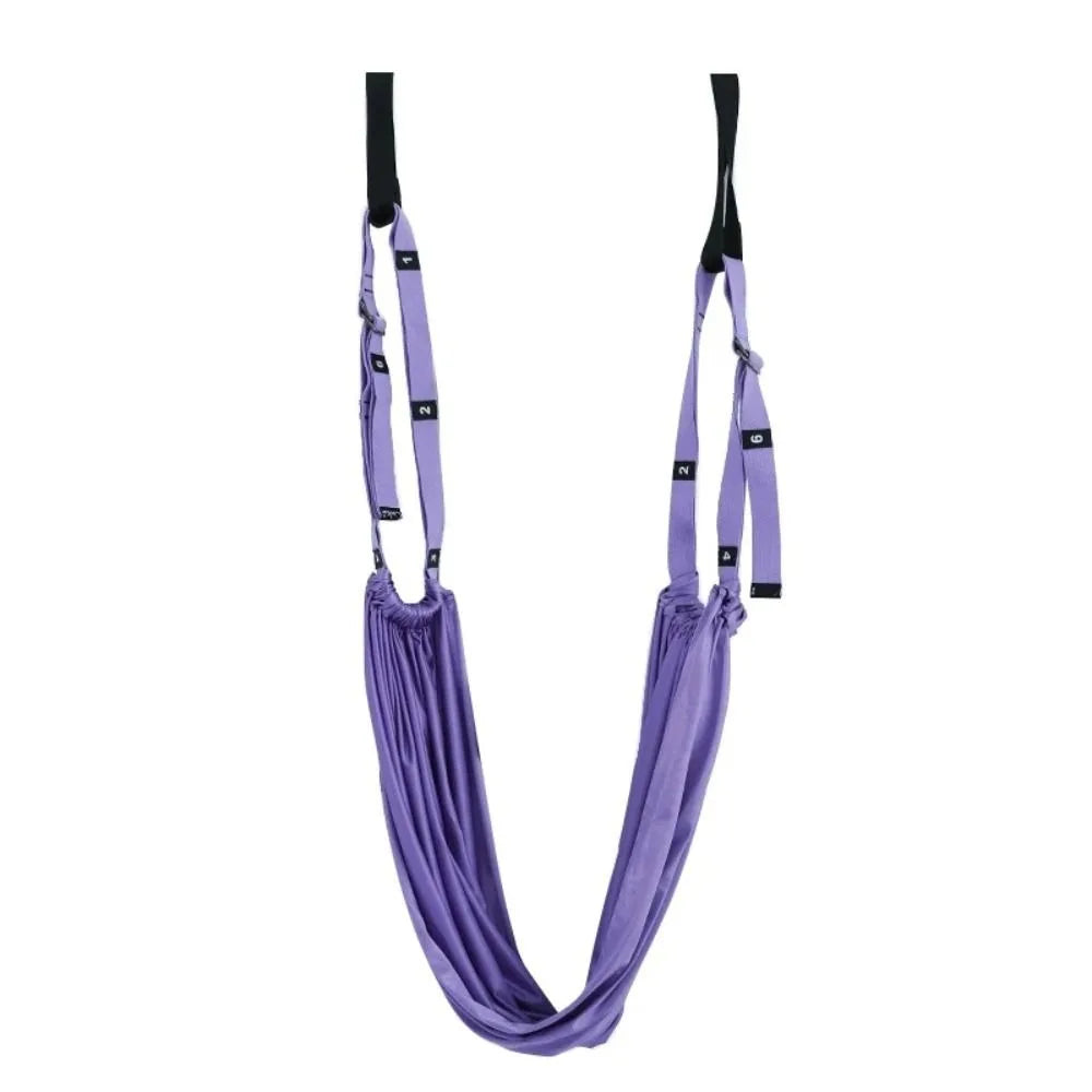 Adjustable Aerial Yoga Strap for Door Hanging and Flexibility Training