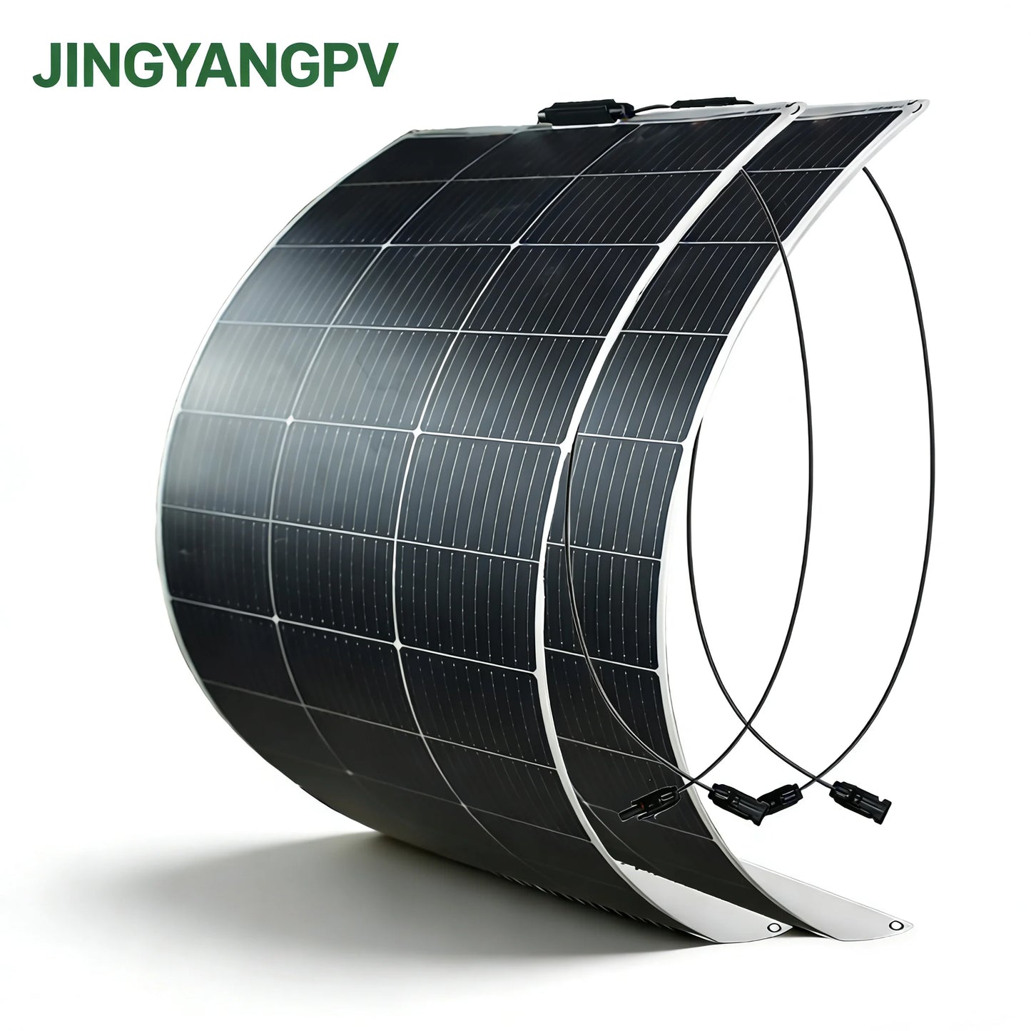 JINGYANGPV 125W Flexible Monocrystalline Solar Panel For 12V 24V Systems