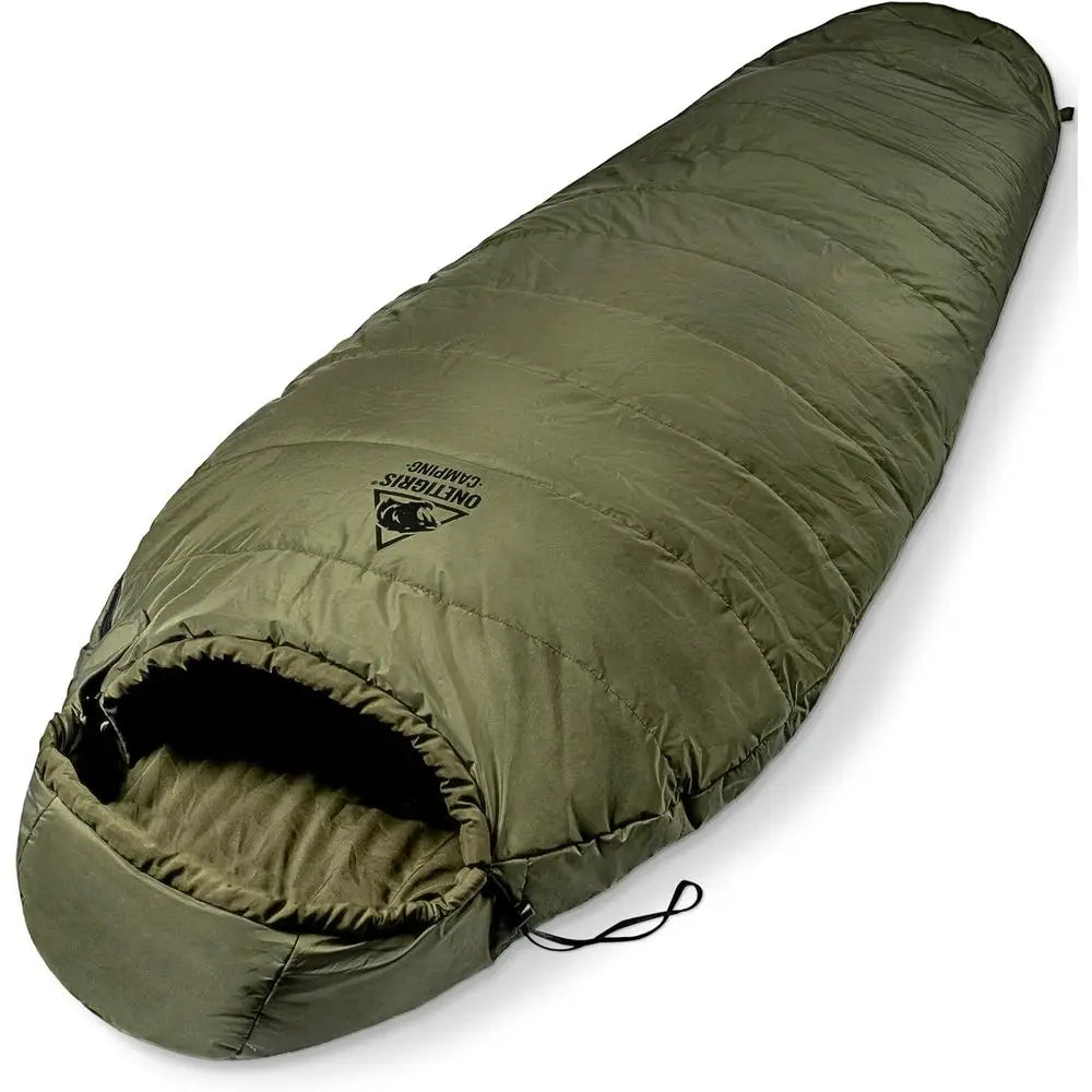Mummy-Shaped Sleeping Bag for Camping, Hiking, and Survival Adventures