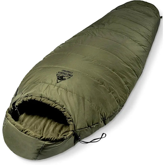 Mummy-Shaped Sleeping Bag for Camping, Hiking, and Survival Adventures