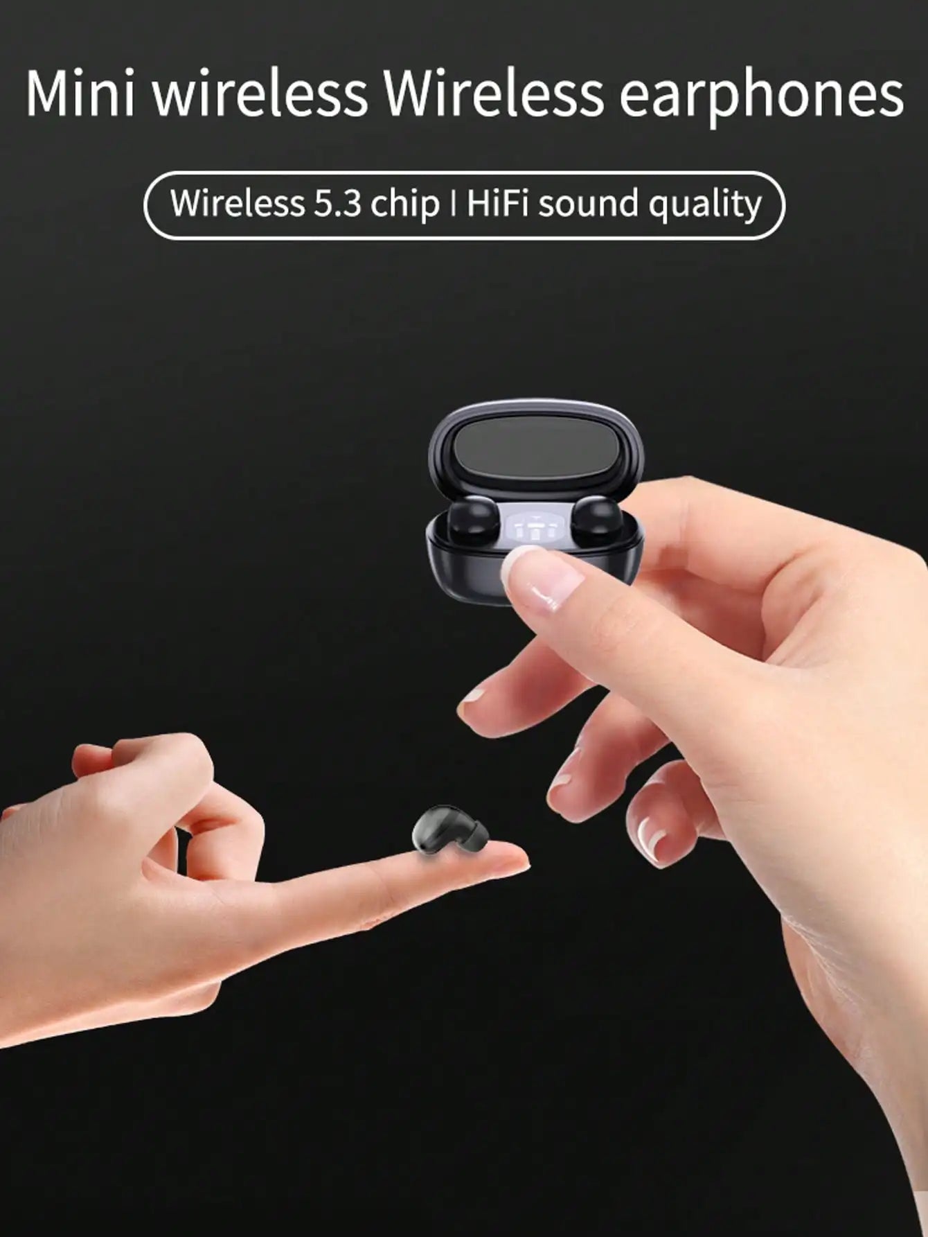 VIKEFON Wireless Over Ear Headphones with Active Noise Cancellation