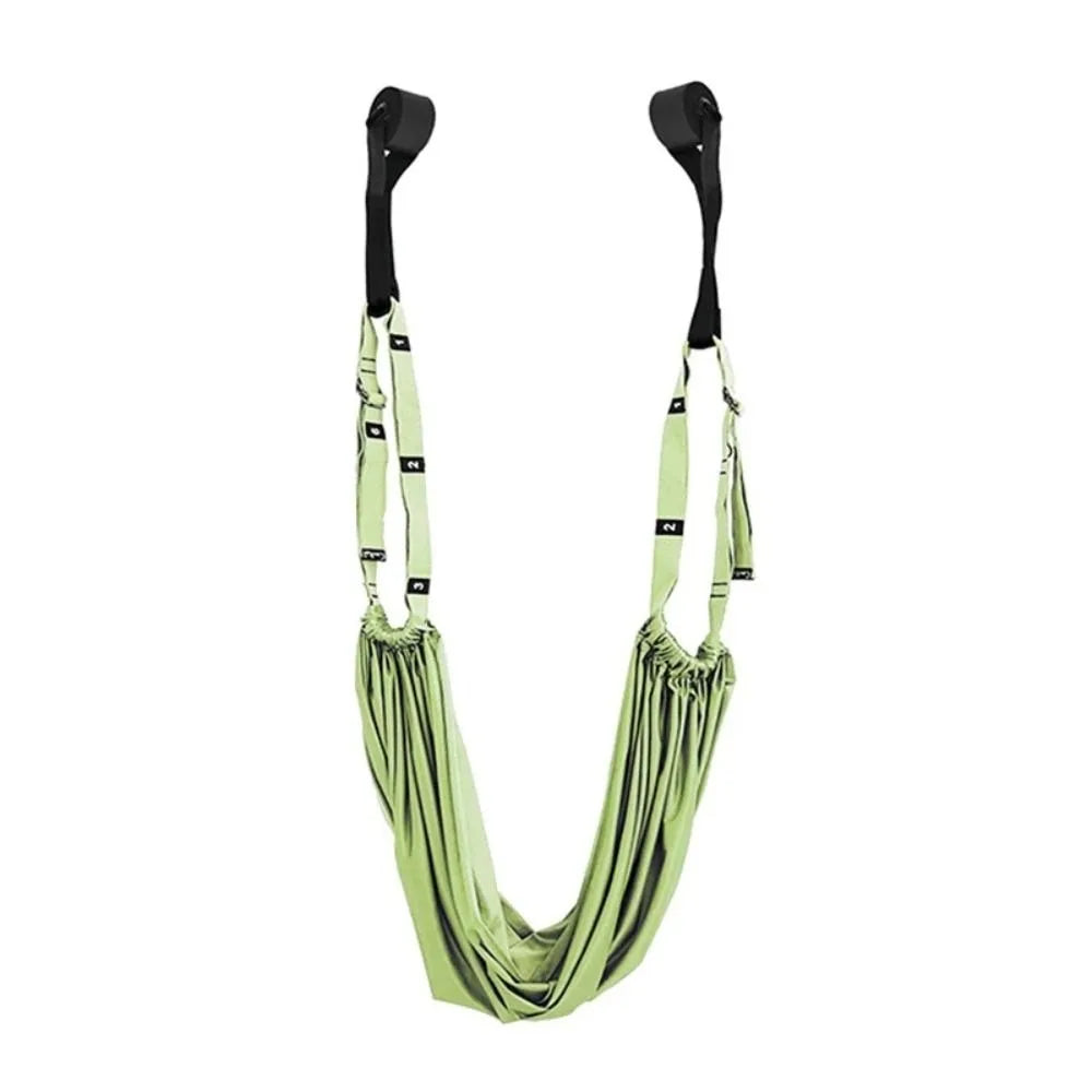 Adjustable Aerial Yoga Strap for Door Hanging and Flexibility Training