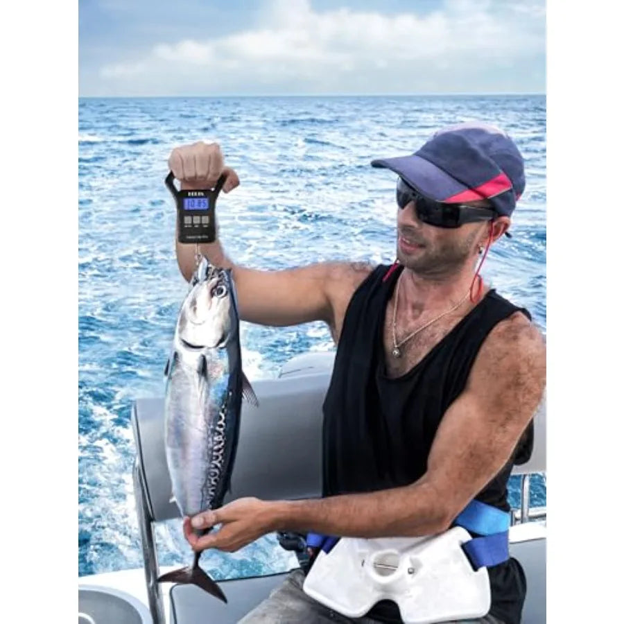 Digital Fishing Weight Scale 110lb Portable Hanging Scale