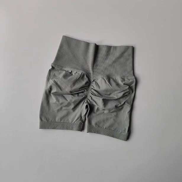 SKINOFSKIN Hip Lifting Sports Shorts For Women High Waist