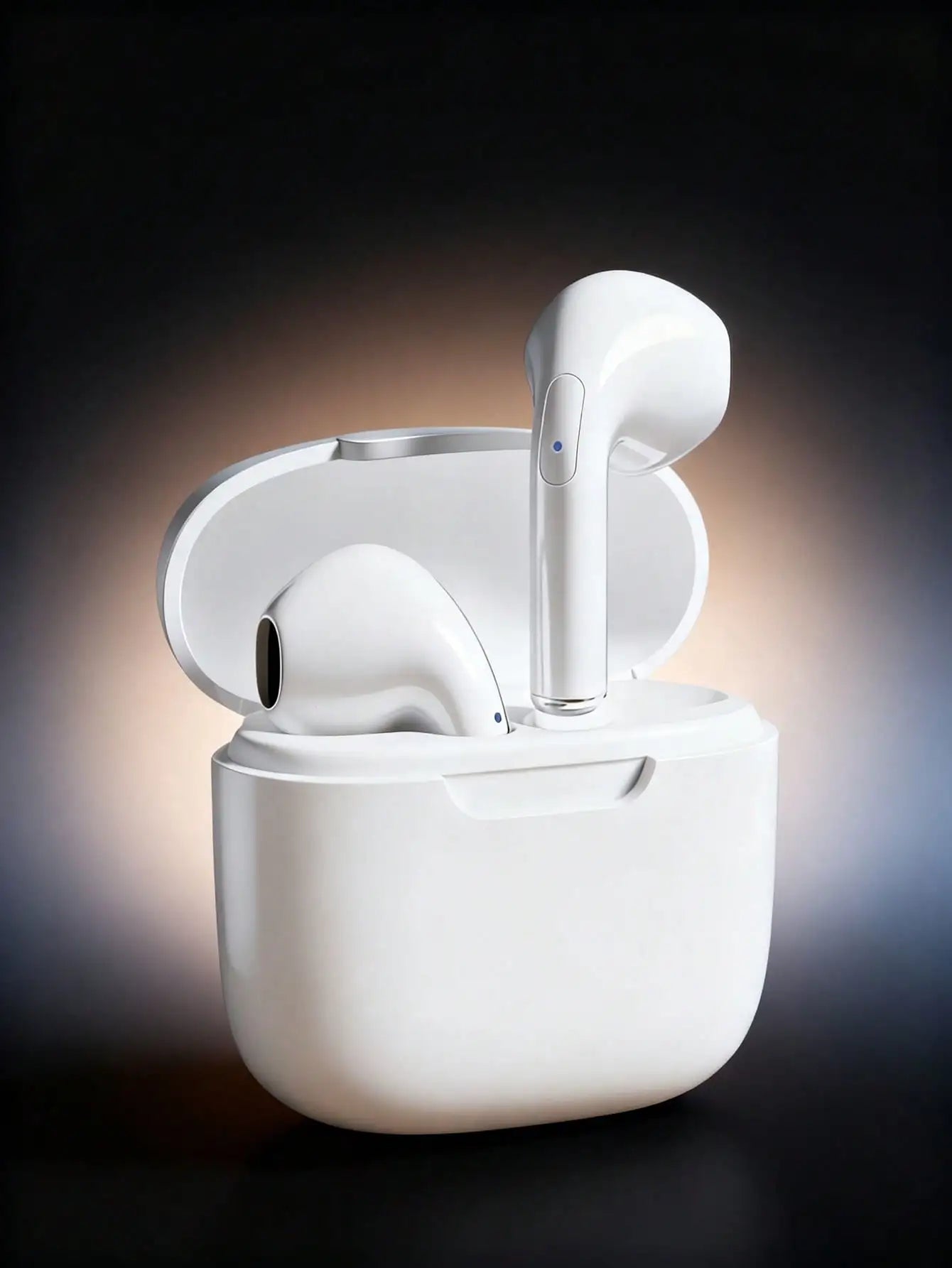 VIKEFON Portable TWS Wireless Earbuds With Charging Case And Lanyard