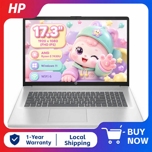 HP Ryzen 5 Business Laptop Radeon Graphics Wi-Fi 6