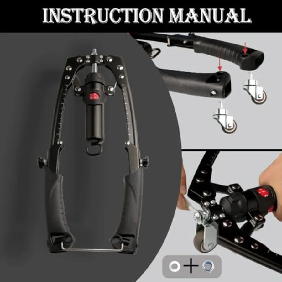 Hydraulic Arm Trainer And Chest Exerciser With 15 Level Resistance