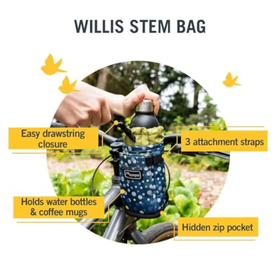 Willis Stem Bag Bicycle Pouch for Handlebar and Bikepacking