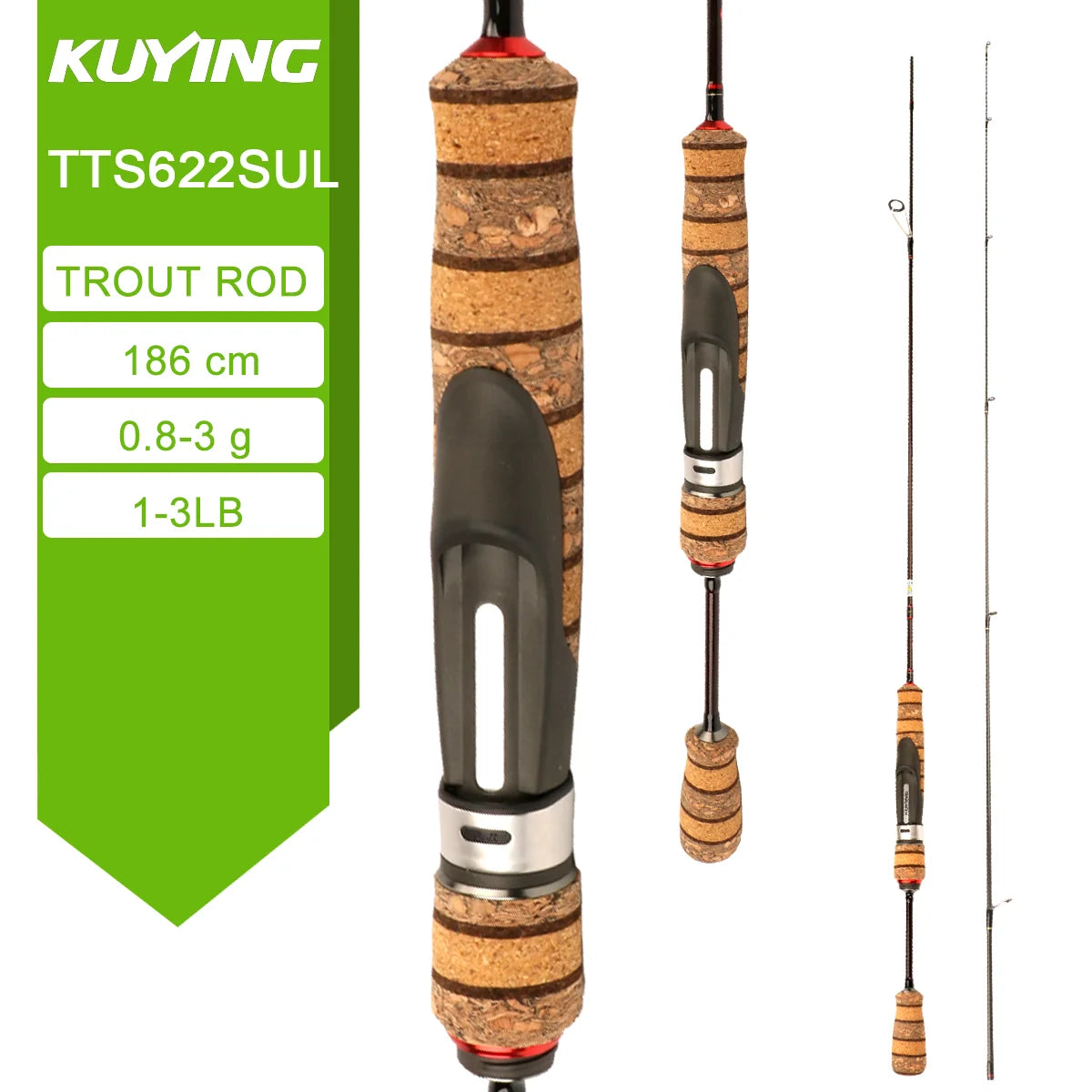 Kuying Teton Spinning Casting Rod For Lures Fuji Parts