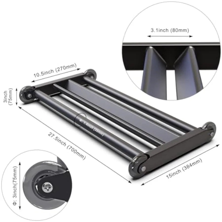 Glute Ham Glider Heavy Duty Machine For Hamstring Curl And Leg Workouts