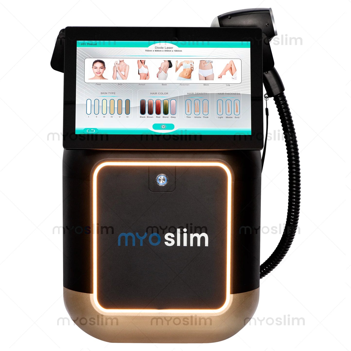 Myoslim 4-Wavelength 808nm Lase Diode Hair Removal Machine
