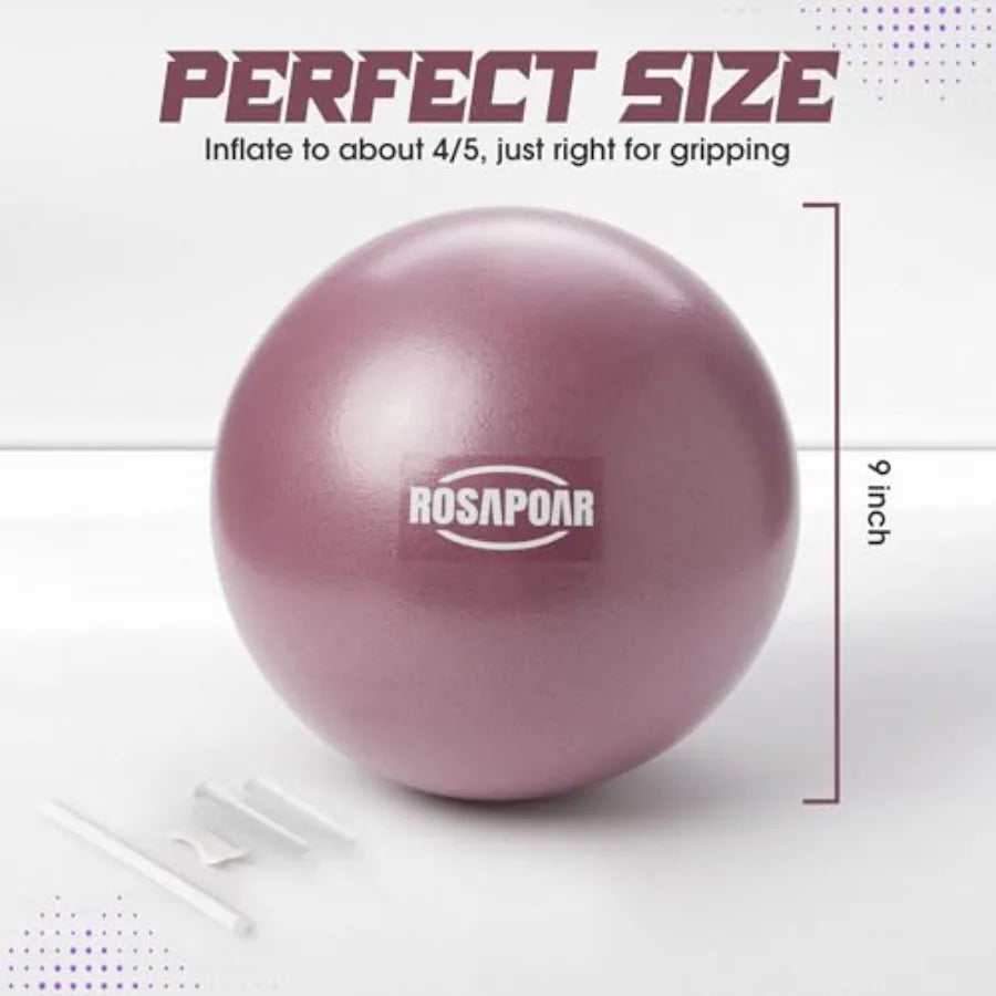 Mini Pilates Ball Anti Burst For Stretching And Core Strength