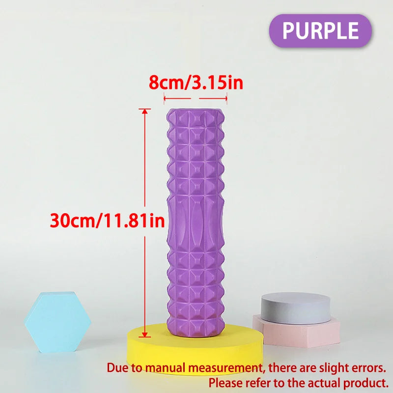 Foam Massage Roller Hollow Column For Muscle Massage And Rehab