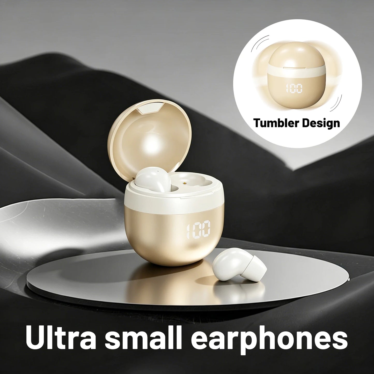 Shuke Wireless Earbuds With Active Noise Cancellation And Low Latency