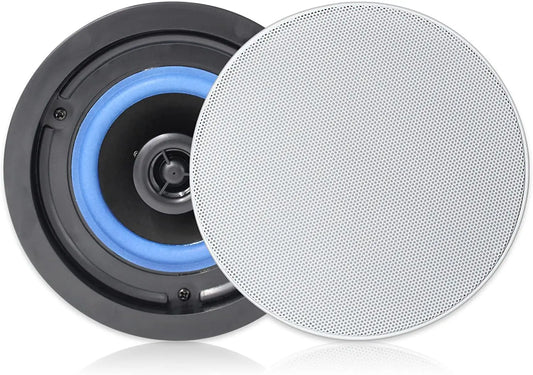 Herdio Ceiling Mounted Waterproof Speaker For Bathroom Kitchen And Office