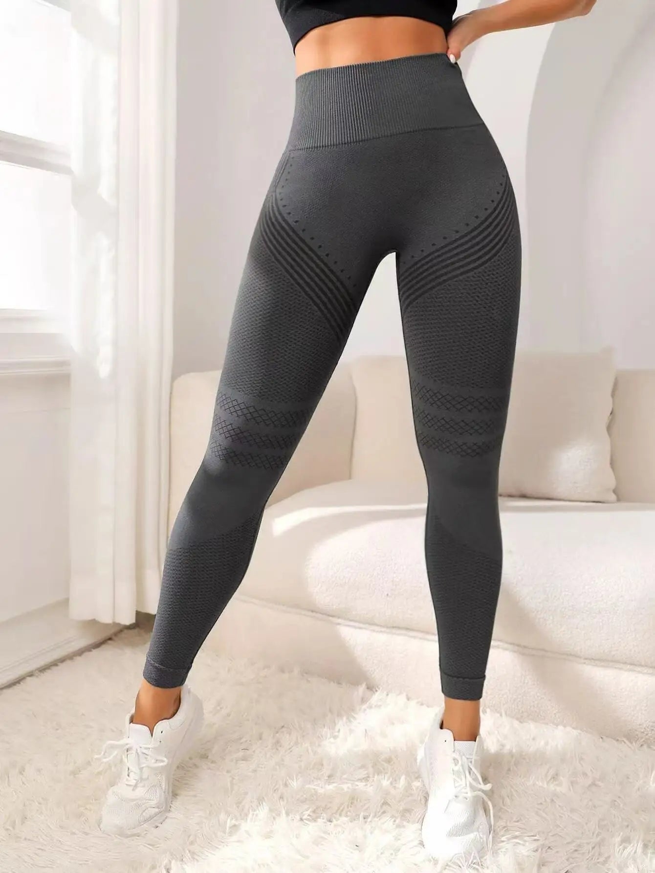 Cellulite 3D Leggings High Waist Butt Lift For Gym Workout
