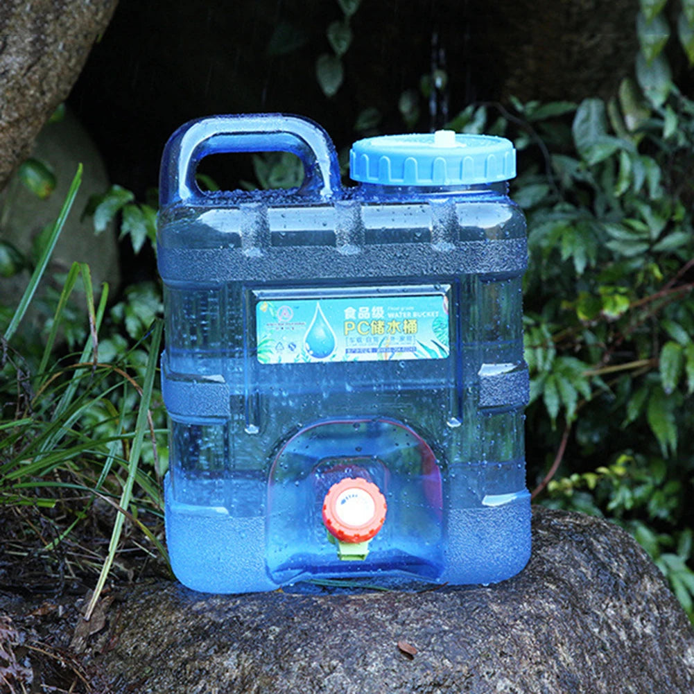 Shunmaii Portable Water Container With Spigot For Hiking