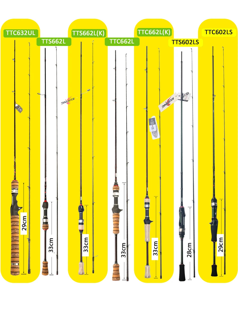 Kuying Carbon Fishing Rod For Casting And Spinning