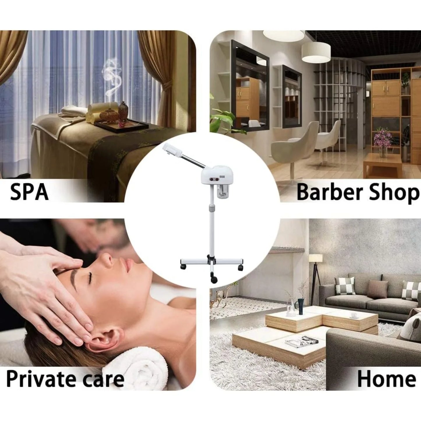Bymaocar Facial Steamer And Pedicure Spa Machine With Water Tank
